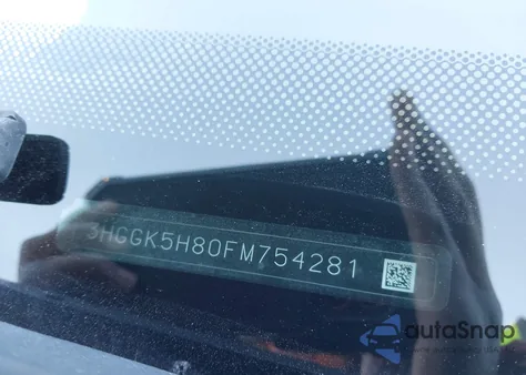 2015 Honda Fit Ex/Ex-L from USA, damaged, VIN 3HGGK5H80FM754281